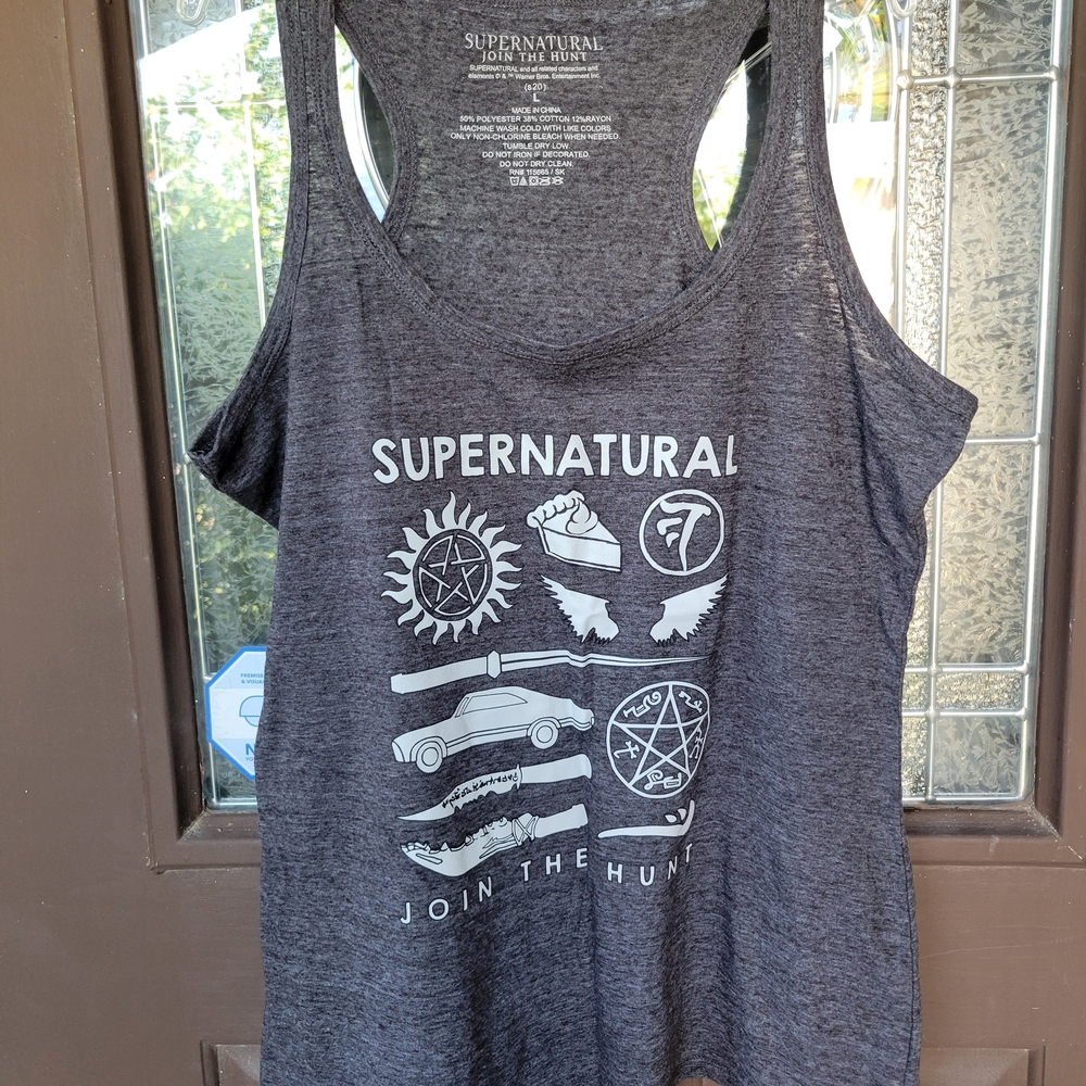 Supernatural Graphic Tank Top